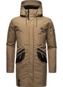 Zimný kabát / pánska zimná dlhá bunda Ragaan Stone Harbour - LIGHT BROWN