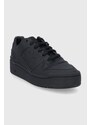 Kožená obuv adidas Originals Forum Bold GY5922-CBLACK, čierna farba,