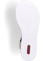 Dámske sandále RIEKER V3662-62 béžová S4