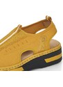 Dámske sandále RIEKER V59B5-68 žltá S4