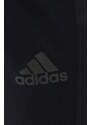 Bežecké nohavice adidas Performance HE2470 pánske, čierna farba, priliehavé
