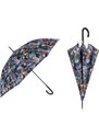 PERLETTI Automatický dáždnik TECHNOLOGY Foliage/ ružová, 21716