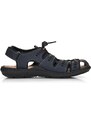Pánske sandále RIEKER 22021-14 modrá S4