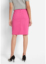 bonprix Džínsová sukňa, farba ružová