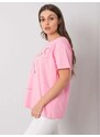 Zonno Ružové bavlnené tričko