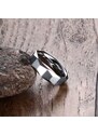 MSPERK Volfrámový prsteň s diamantovým rezom