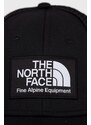 Čiapka The North Face čierna farba, s nášivkou, NF0A5FXAJK31