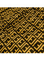 Jejmoda Obojstranná dámska jarná bunda parka MODA703BIG čierno-žltá