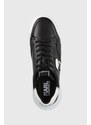 Kožená obuv Karl Lagerfeld Kapri Run čierna farba