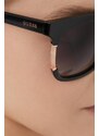 Slnečné okuliare Guess dámske, čierna farba, GU7726_5505B