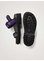 Purple and Black Desigual Track Sandal - Women
