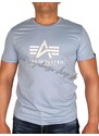 Alpha Industries Basic T-Shirt Light blue tričko pánske