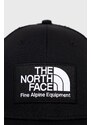 Čiapka The North Face čierna farba, s nášivkou, NF0A5FX8JK31