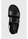Kožené sandále Vagabond Shoemakers Seth pánske, čierna farba