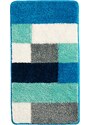 bonprix Kúpeľňová garnitúra vo farebnom dizajne, farba modrá, rozm. Predložka pred stojacie WC 45/50 cm
