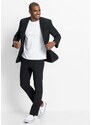 bonprix Oblek z recyklovaného polyesteru (2 dielny): sako a nohavice, farba čierna