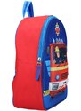 Vadobag Detský / chlapčenský 3D batoh Požiarnik Sam s jeho veľkým hasičským autom