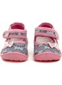Vi-GGa-Mi ružové detské plátené sandálky BIANKA