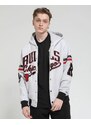 Fashionformen Športová pánska prechodná bunda sivá Chicago Bulls