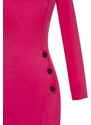 Rinascimento puzdrové šaty CFC80018394002 ružové S/M