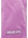 Šortky Unfair Athletics pánske, fialová farba,