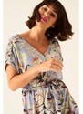 Dámské šaty GARCIA Q20084 6589 ladies dress 6589 Lavender Blue