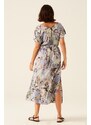 Dámské šaty GARCIA Q20084 6589 ladies dress 6589 Lavender Blue