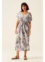 Dámské šaty GARCIA Q20084 6589 ladies dress 6589 Lavender Blue