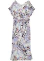 Dámské šaty GARCIA Q20084 6589 ladies dress 6589 Lavender Blue