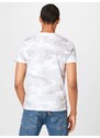 ALPHA INDUSTRIES Tričko kamenná / svetlosivá / čierna / biela
