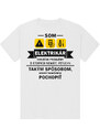 paradoo Pánske tričko "Som elektrikár"