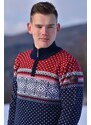 Ewident Pánsky sveter s nórskym vzorom Aspen Z