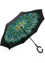 Obrátený dáždnik - zelený kvet