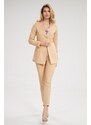 FIGL Dámske béžové sako M694 Beige