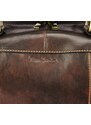 Pánska kožená cestovná taška Pierre Cardin, Fendares, svetlo hneda