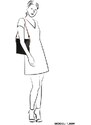 Beagles Čierna crossbody kabelka na rameno „Prudence“