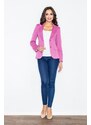 FIGL Dámske ružové sako M085