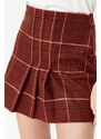 Trendyol Claret Red Mini Skirt