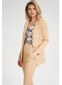 FIGL Dámske béžové sako M694 Beige