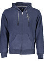 Pánska modrá mikina na zips LA MARTINA
