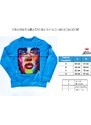 Fam Dámska mikina Summer Sweatshirt - Azurovo modrá