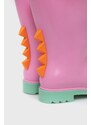 Detské gumáky Melissa Rain Boot + Fabula Inf ružová farba