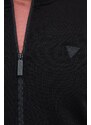 Mikina Guess pánska, čierna farba, s nášivkou, Z2YQ12 K6ZS1