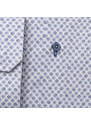Willsoor Košeľa Slim Fit s jemnými sivými pásikmi (výška 176 - 182 a 188 - 194) 11110