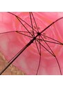 JOHN-C Ružový dáždnik KVET
