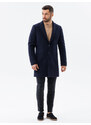 Ombre Clothing Jarný kabát - námornícka modrá C536