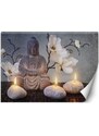 Gario Fototapeta Budha so sviečkami Materiál: Vliesová, Rozmery: 200 x 140 cm