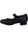 Slazenger PU Velcro Childrens Tap Shoe Black