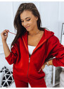 Women's tracksuit AMILIA red Dstreet