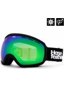 Snowboardové okuliare Horsefeathers Knox - čierne, zelené